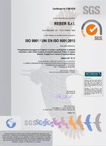 ISO 9001 REBER SRL